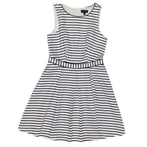 The Limited Striped Midi Dress